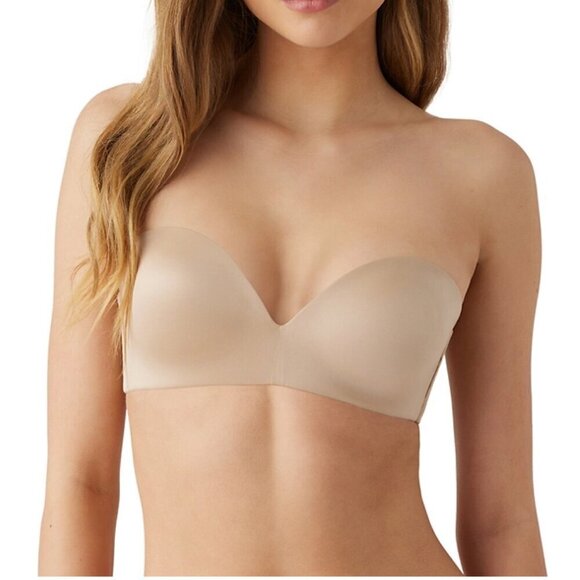 b'tempt'd by Wacoal Future Foundation Wire Free Strapless Bra, 34B - Picture 1 of 10